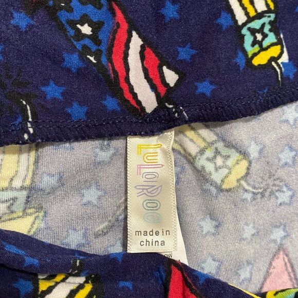 LuLa Roe Womens Leggins One Size (0-12/14) New Without Tags - Picture 4 of 4